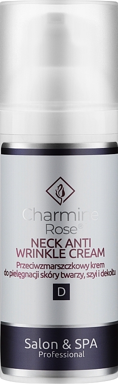 Anti-Wrinkle Neck Cream - Charmine Rose Neck Anti Wrinkle Cream — photo N2