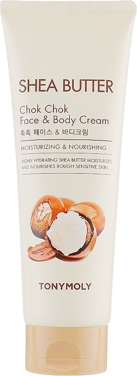 Nourishing Face & Body Cream - Tony Moly Shea Butter Chok Chok Face & Body Cream — photo N1