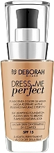 Fragrances, Perfumes, Cosmetics Face Foundation - Deborah Dress Me Perfect Foundation SPF15