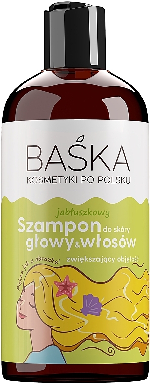 Volumizing Shampoo for Thin Hair 'Apple' - Baska — photo N1