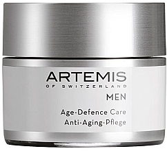 Fragrances, Perfumes, Cosmetics Complex Anti-Aging Cream - Artemis of Switzerland Men Age Defense Care