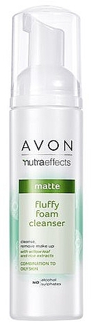 Refreshing Cleansing Foam - Avon Nutra Effects Matte Fluffy Foam Cleanser — photo N1