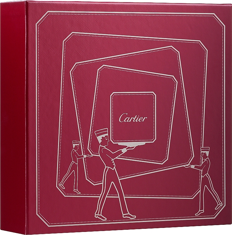 Cartier Pasha de Cartier Edition Noire - Set (edt/100ml + deo/75ml)	 — photo N1