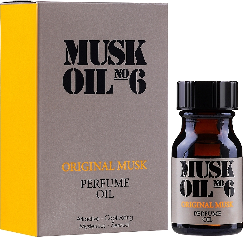 Scented Body Oil - Gosh Musk Oil No.6 Perfume Oil — photo N6