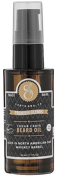 Beard Oil - Suavecito Premium Blends Cedar Cabin Beard Oil — photo N1