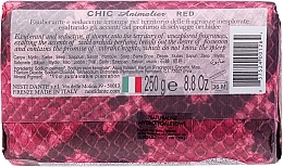 Soap "Red Peony" - Nesti Dante Chic Animalier Soap — photo N2