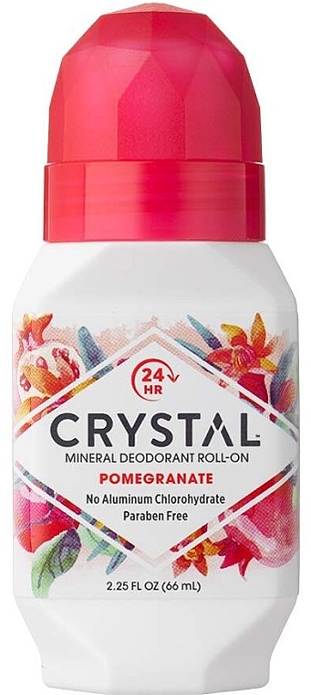 Pomegranate Scented Roll-On Deodorant - Crystal Essence Deodorant Roll-On Pomegranate — photo N1