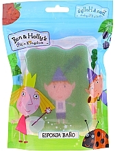 Baby Bath Sponge "Ben and Holly", Ben, green-pink - Suavipiel Ben & Holly Bath Sponge — photo N3