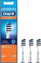 Fragrances, Perfumes, Cosmetics Electric Toothbrush Heads, 3 pcs. - Oral-B Toothbrush Heads TriZone Pack