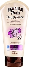 Sun Lotion for Body - Hawaiian Tropic Duo Defence Sun Lotion SPF30 — photo N1