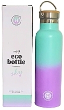 Water Bottle, 600 ml - Himalaya dal 1989 My Eco Bottle Rainbow Sky — photo N1