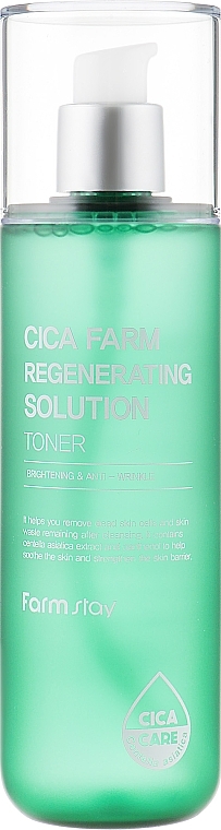 Face Toner with Centella - FarmStay Cica Farm Regenerating Solution Toner — photo N2