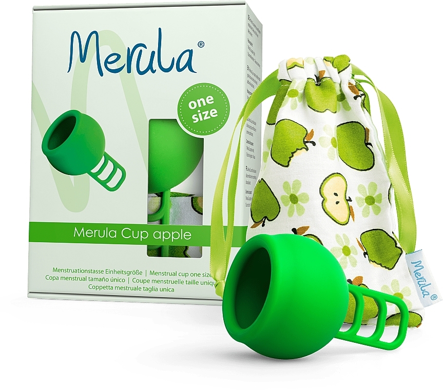 Universal Menstrual Cup, one size - Merula Cup Apple — photo N3