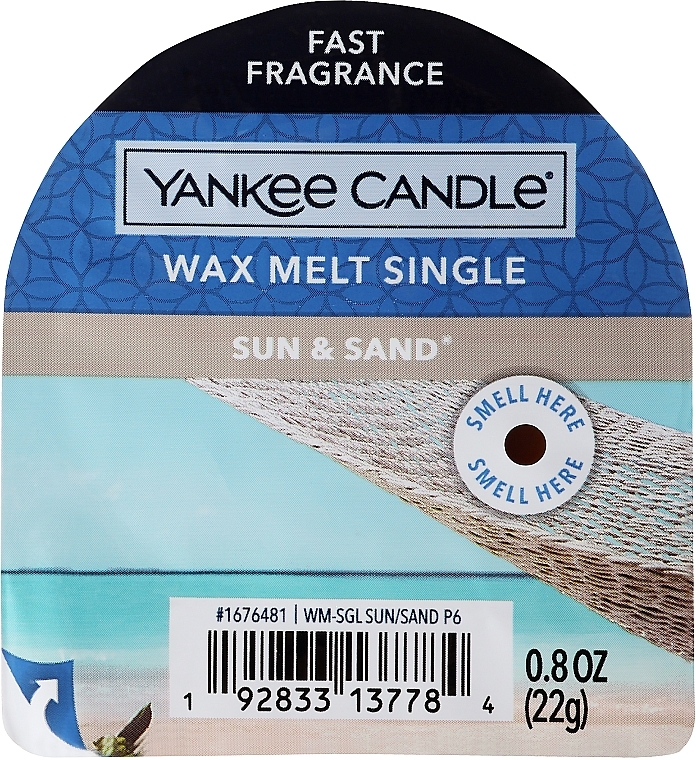 Scented Wax - Yankee Candle Classic Wax Sun & Sand — photo N2