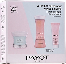 Fragrances, Perfumes, Cosmetics Set - Payot Hydra 24+ Must-Have Kit Face & Body (cr/50ml + sh/oil/125ml + b/lot/25ml)