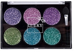 Fragrances, Perfumes, Cosmetics Glitter Cream Eyeshadow - Lukky