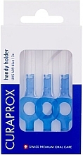 Fragrances, Perfumes, Cosmetics Interdental Brush Holder Set, 3 pieces - Curaprox UHS 409 Handy Holder