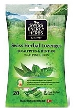 Fragrances, Perfumes, Cosmetics Herbal Lozenges '20 Alpine Herbs, Eucalyptus, & Menthol - Swiss Energy 20 Alpine Herbs Eucalyptus & Menthol