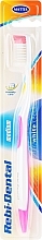 Rebi-Dental M46 Toothbrush, medium, pink - Mattes — photo N1