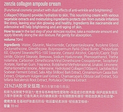 Collagen Face Cream - Zenzia Collagen Ampoule Cream — photo N7