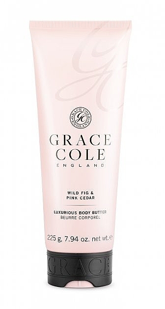 Fig & Cedar Body Butter - Grace Cole Wild Fig & Pink Cedar Body Butter — photo N1