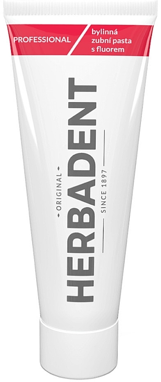 Herbal Fluoride Toothbrush - Herbadent Professional Herbal Fluoride Toothpaste — photo N1