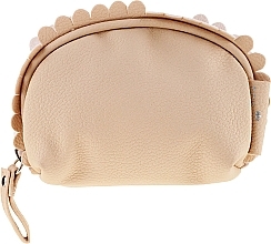 Cosmetic Bag "Frill", 96235, beige - Top Choice — photo N2
