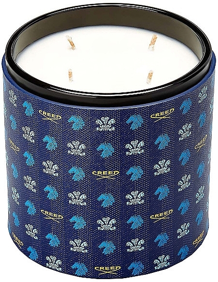 Creed Birmanie Oud Blue Leather Candle - フレグランスキャンドル — photo N1