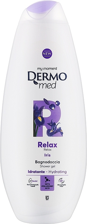 シャワー ジェル - Dermomed Relax Iris Shower Gel — photo N1