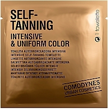 Fragrances, Perfumes, Cosmetics Intensive Self-Tanning Towelette - Comodynes Self-Tanning Intensive & Uniform Color