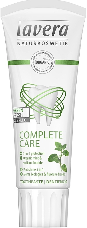 Toothpaste with Mint - Lavera Complete Care Toothpaste — photo N1