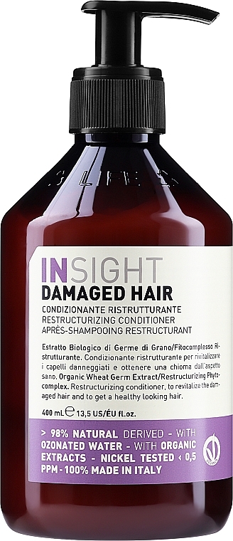 Repairing Conditioner for Damaged Hair - Insight Restructurizing Conditioner — photo N2