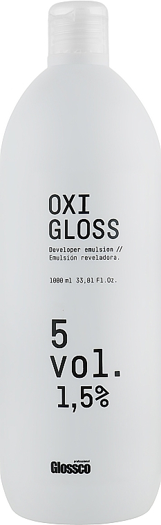 Developer - Glossco Color Oxigloss 5 Vol — photo N1