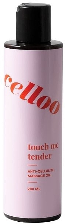 Anti-Cellulite Massage Body Oil - Celloo Touch Me Tender Anti-cellulite Massage Oil — photo N1