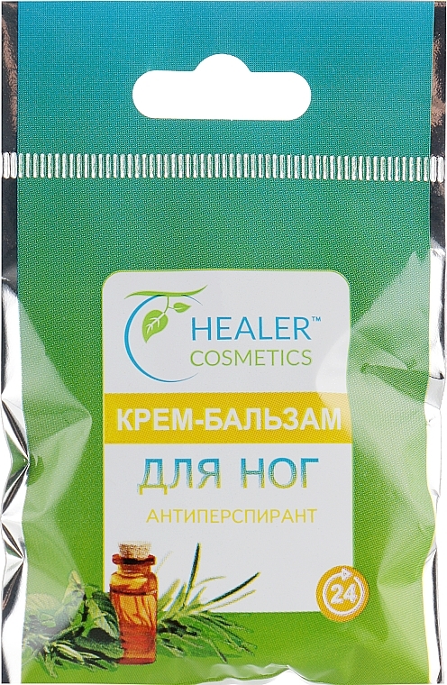 Antiperspirant Foot Cream Balm - Healer Cosmetics — photo N6