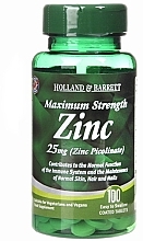 Fragrances, Perfumes, Cosmetics Dietary Supplement "Zinc" - Holland & Barrett Maximum Strength 25mg Zinc Picolinate