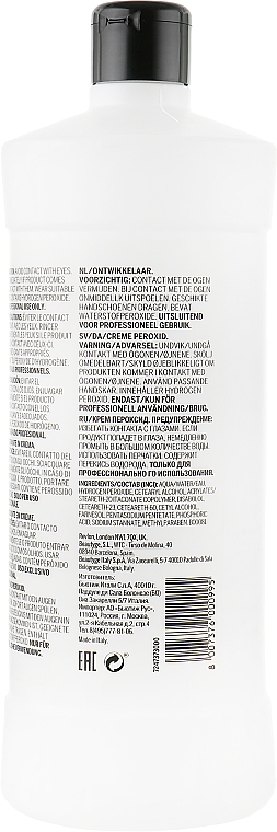 Oxydant Cream 12% - Revlon Professional Pro You The Developer 40 Vol — photo N2