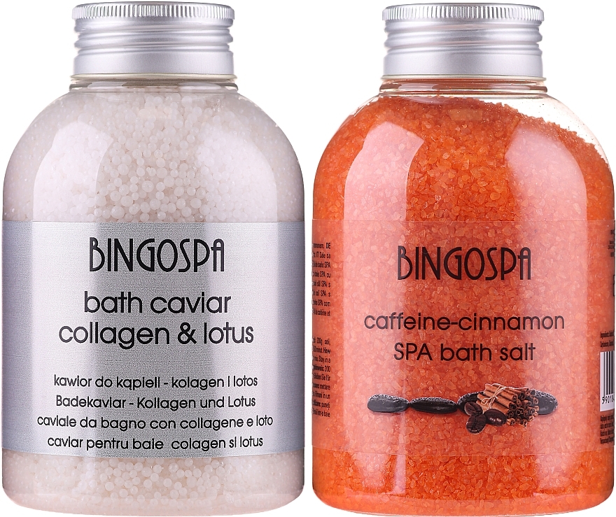 Set - BingoSpa Bath Salt (b/salt/600g + b/salt/380g) — photo N2
