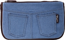 Makeup Bag "Real Jeans. Denim", 94545, dark blue - Top Choice — photo N5