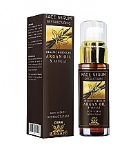 Fragrances, Perfumes, Cosmetics Revitalizing Face Serum 'Argan Oil & Vanilla' - Diar Argan Restructuring Face Serum With Argan Oil & Vanilla