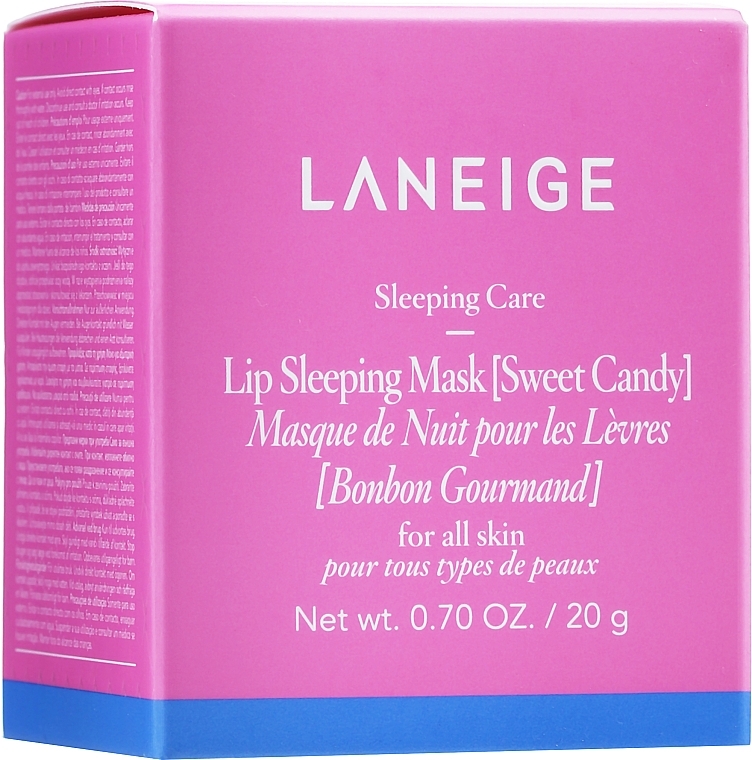 Night Lip Mask - Laneige Lip Sleeping Mask Sweet Candy — photo N21