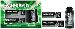 Fragrances, Perfumes, Cosmetics Set - Agressia Fresh (sh/cr/100ml + ash/cr/75ml + shm/250ml)