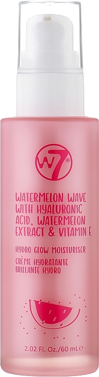 Moisturizing Face Cream - W7 Watermelon Wave Hydro Glow Moisturiser — photo N1