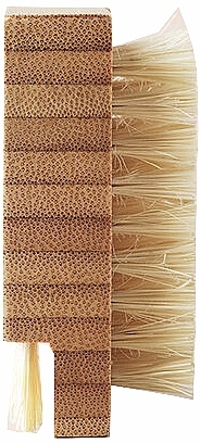 Set - Nudo Nature Made Bamboo Essentials (cotton buds/200pcs + h/brush/1pc + n/brush/1pc + toothbrush/1pc + bag/1pc) — photo N24