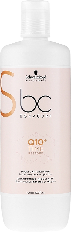 Shampoo Q10 - Schwarzkopf Professional BC BonacureTime Restore Q10 Plus Shampoo — photo N3