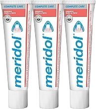 Fragrances, Perfumes, Cosmetics Set - Meridol Complete Care Sensitiv (toothpaste/3x75ml)