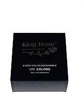 Professional Sliding Makeup Palette 6in1, 177 shades - King Rose — photo N16