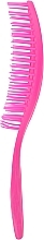 Flexible Vented Hair Brush, oval, CR-4281, pink - Christian — photo N3