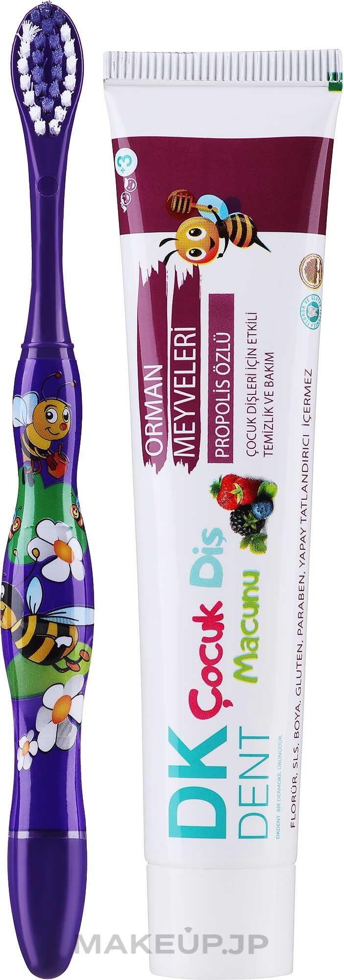 Wild Berries Toothpaste - Dermokil DKDent Toothpaste — photo 50 ml