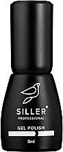 Fragrances, Perfumes, Cosmetics Gel Polish Top Coat without Sticky Layer - Siller Professional Top Matte No Wipe